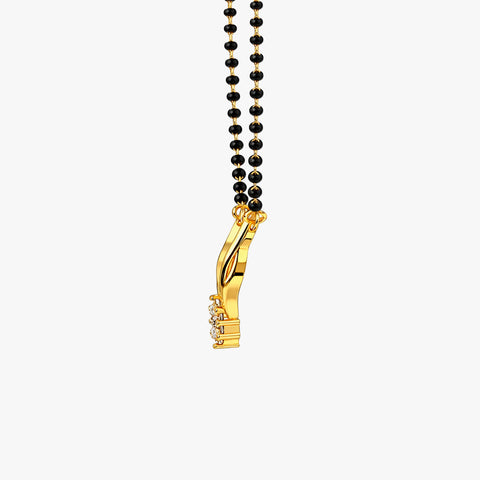 Asya Silver Mangalsutra