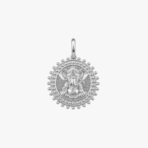 Remy Silver Ganesh Pendant