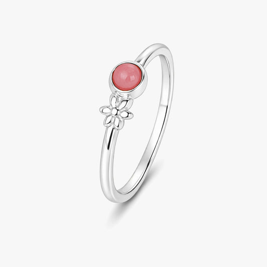 Ana Silver Quartz Adjustable Ring