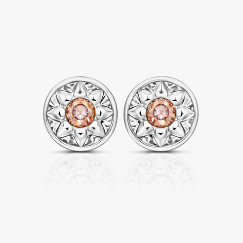 Zia Silver Zirconia Earrings