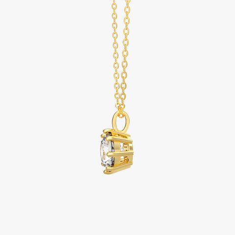 Aro Silver Zirconia Necklace