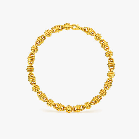Jude Silver Bangle Bracelet
