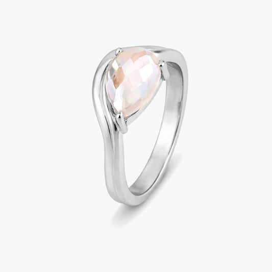 Aiko Silver Adjustable Ring