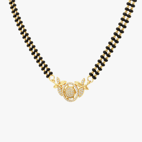 Oyra Silver Mangalsutra