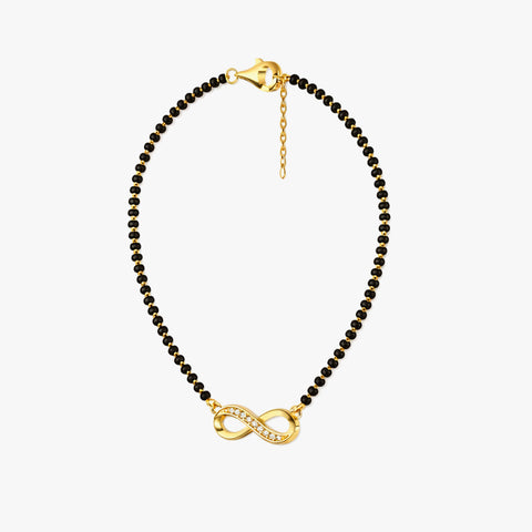 Skye Silver Mangalsutra