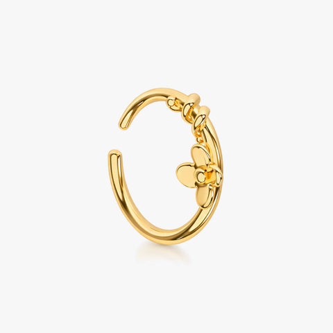 Abda Silver Nose Pin