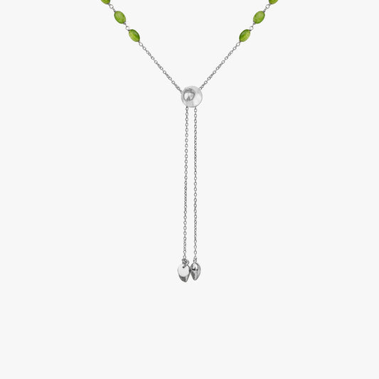 Sia Silver Quartz Necklace