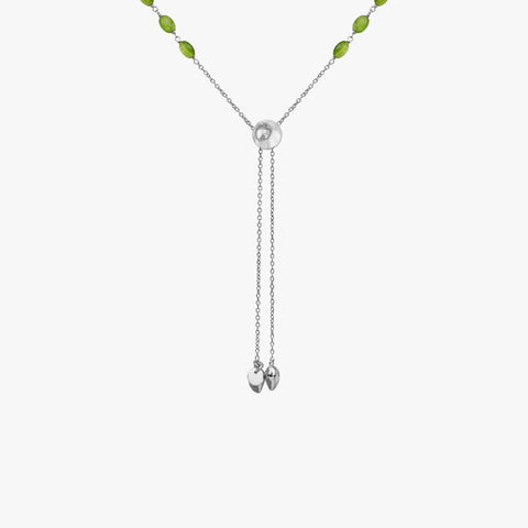 Sia Silver Quartz Necklace