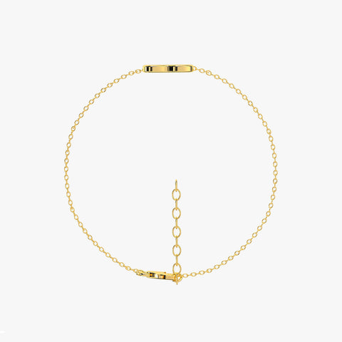 Euni Silver Heart Bracelet