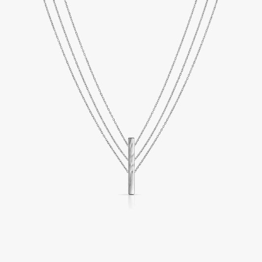 Ria Silver Leyer Necklace