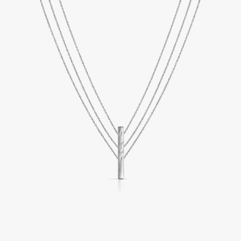 Ria Silver Leyer Necklace
