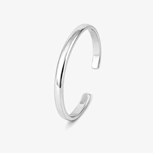 Loi Silver Cuff Bangle