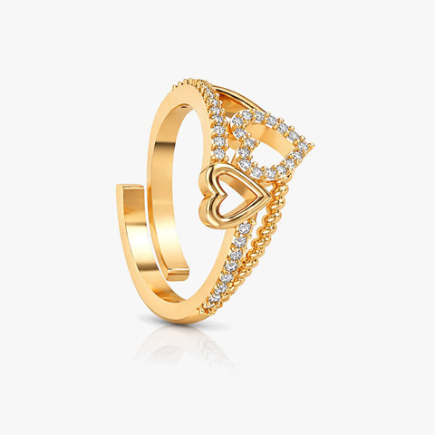 Zoya Silver Adjustable Ring