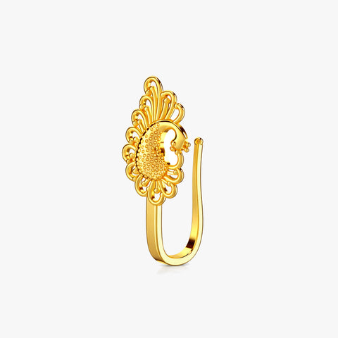 Ayla Silver Nose Pin