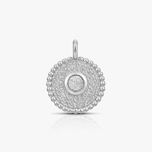 Lucy Silver Labradorite Pendant