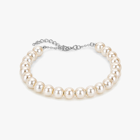 Elin Silver Pearl Bracelets