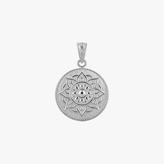 Ella Silver Mandala Pendant