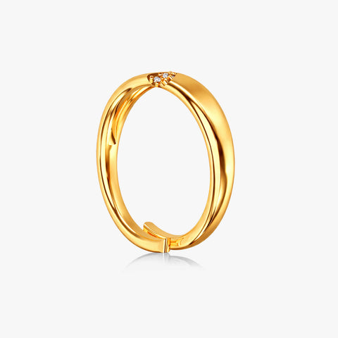 Lysa Silver Adjustable Ring