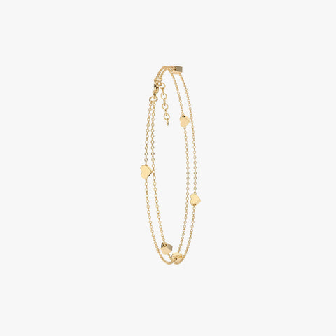 Miva Silver Anklet