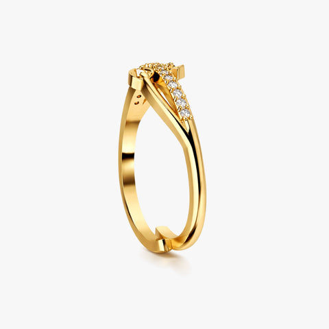 Hyra Silver Adjustable Ring