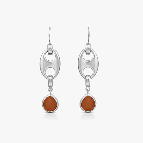 Nova Silver Earrings