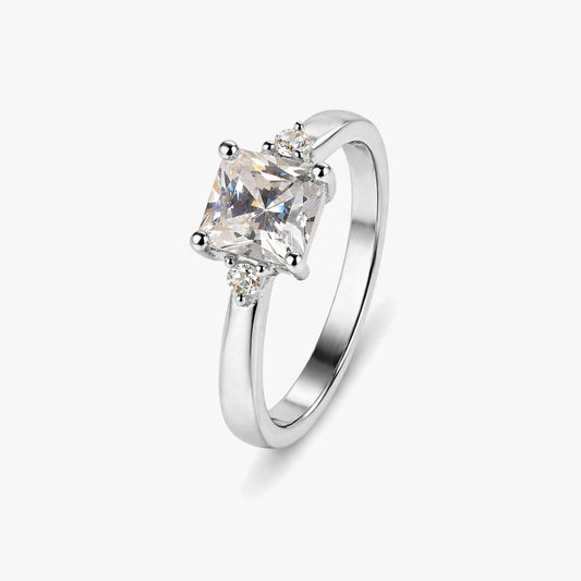 Pyra Silver Adjustable Ring