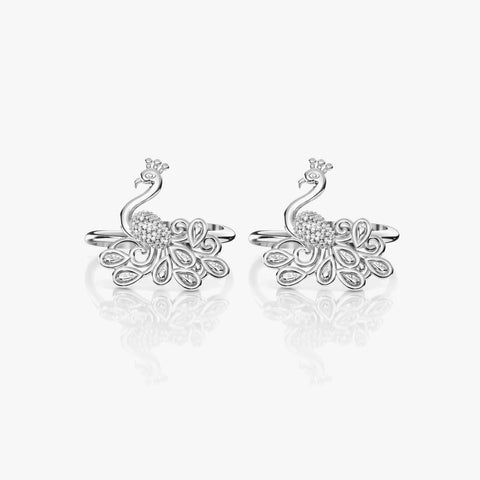Azra Silver Toe Ring