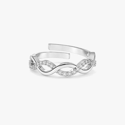 Lara Silver Adjustable Ring