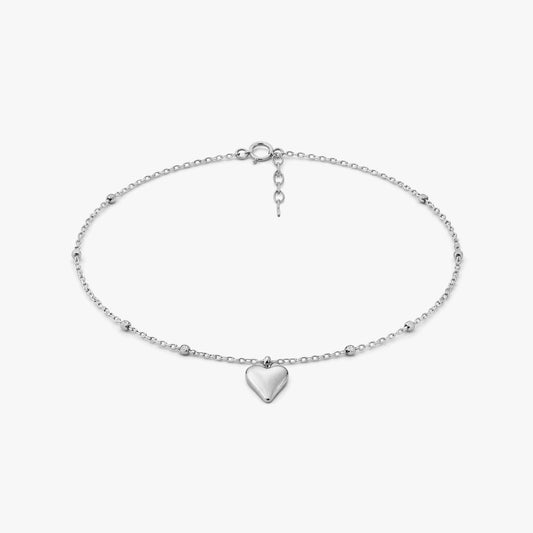 Iria Silver Anklet
