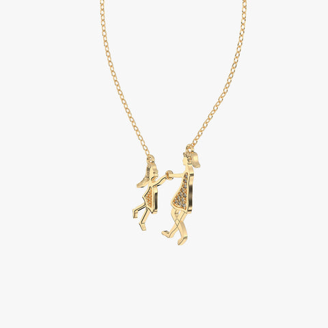 Zari Silver  Necklace