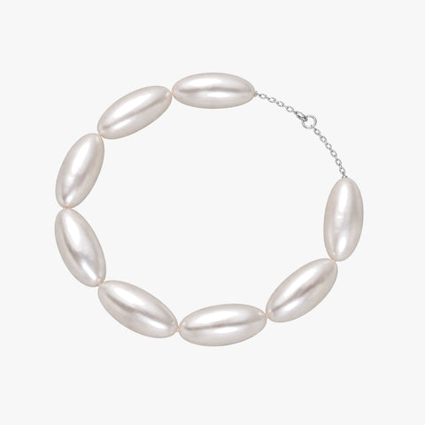 Zeni Silver Pearl Bracelets