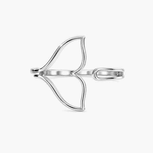 Poi Silver Adjustable Ring