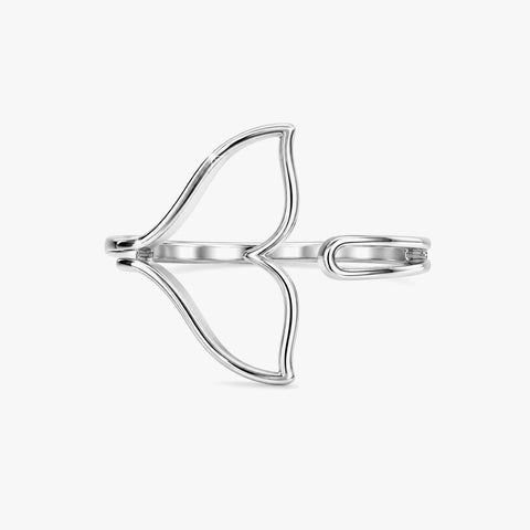 Poi Silver Adjustable Ring