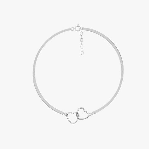 Liza Silver Anklet