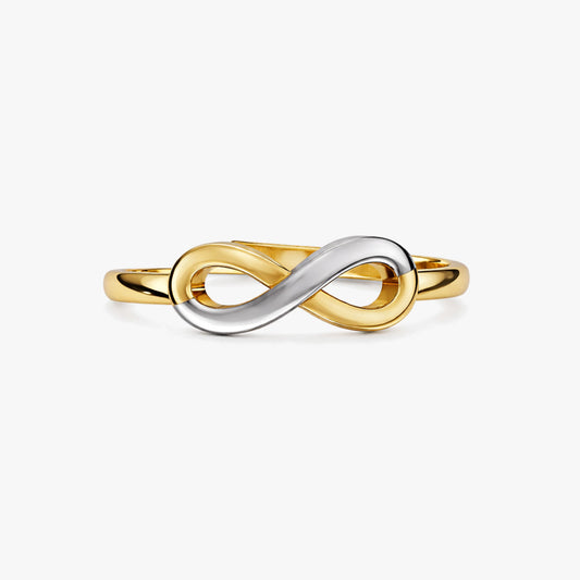 Ariel Two Tone Adjustable Ring