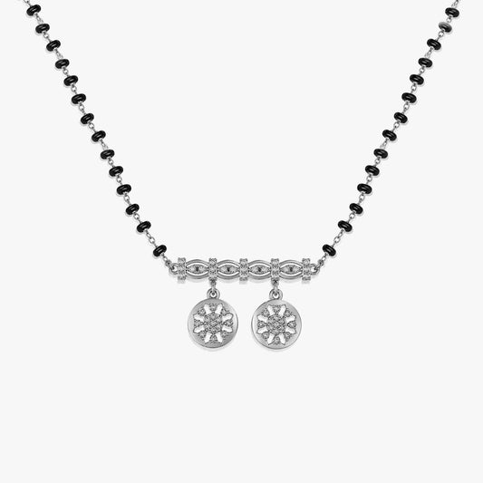 Gaya Silver Mangalsutra