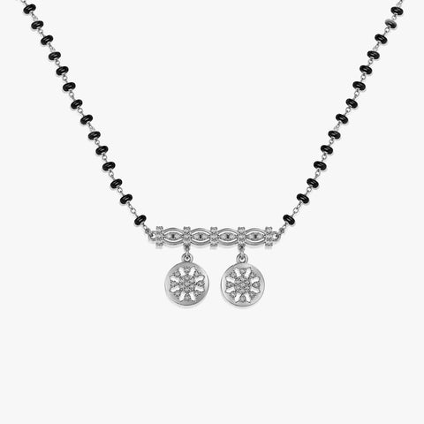 Gaya Silver Mangalsutra