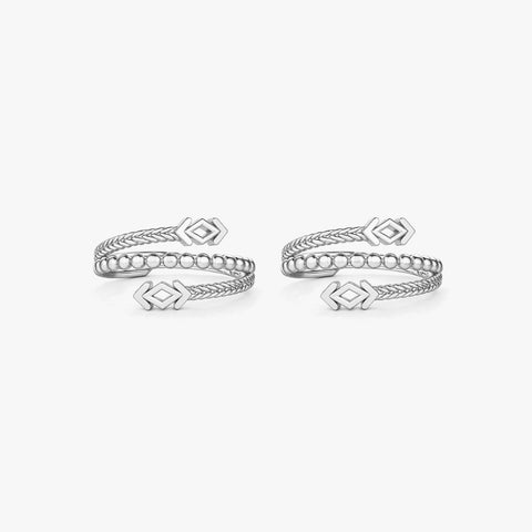 Avia Silver Toe Ring