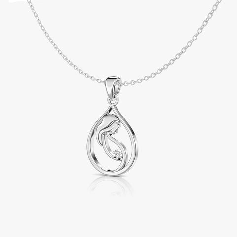 Haya Silver  Necklace