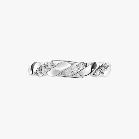 Qira Silver Adjustable Ring