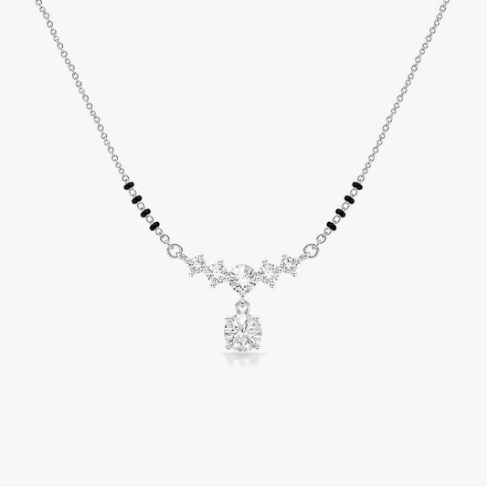 Dova Silver Mangalsutra