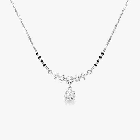 Dova Silver Mangalsutra