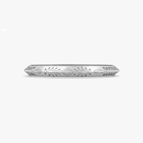 Paul Silver Bangle Bracelet