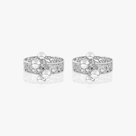 Myna Silver Toe Ring