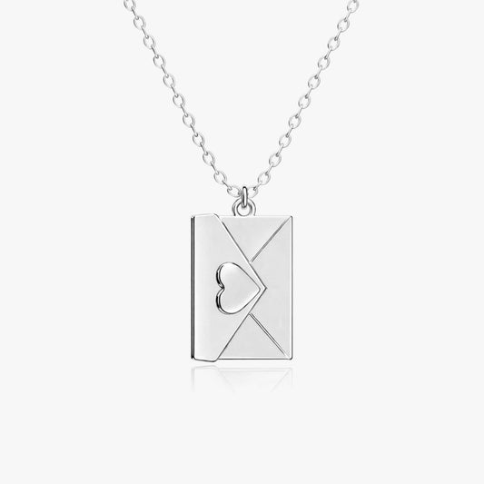 Rela Silver Heart Necklace