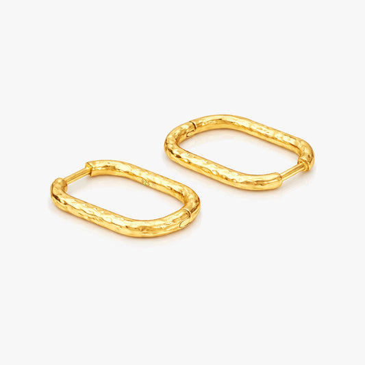 Ira Silver Huggies Earrings