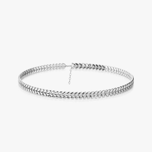 Bela Silver Anklet