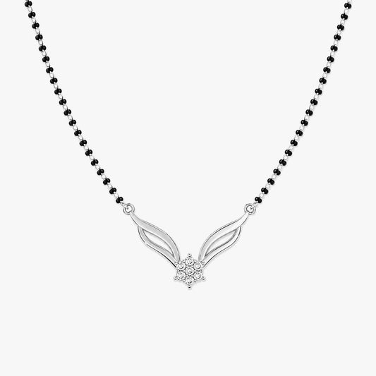 Asya Silver Mangalsutra