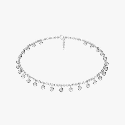Niva Silver Anklet