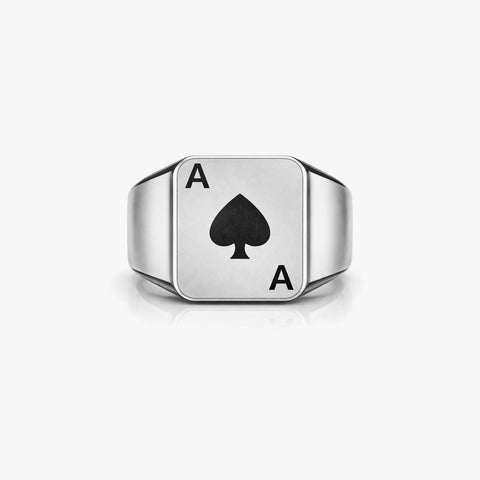 Joel Silver Ace Adjustable Ring